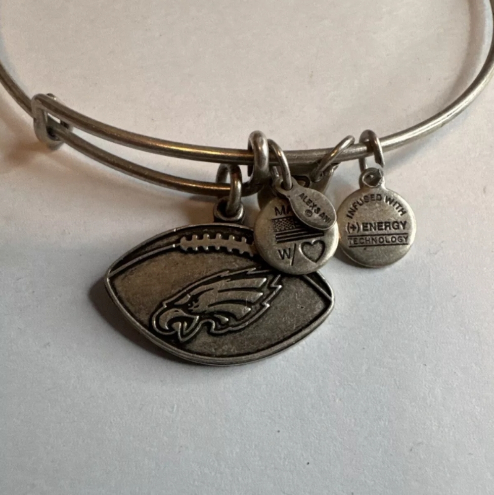 Philadelphia Eagles Alex and Ani Bangle Bracelet